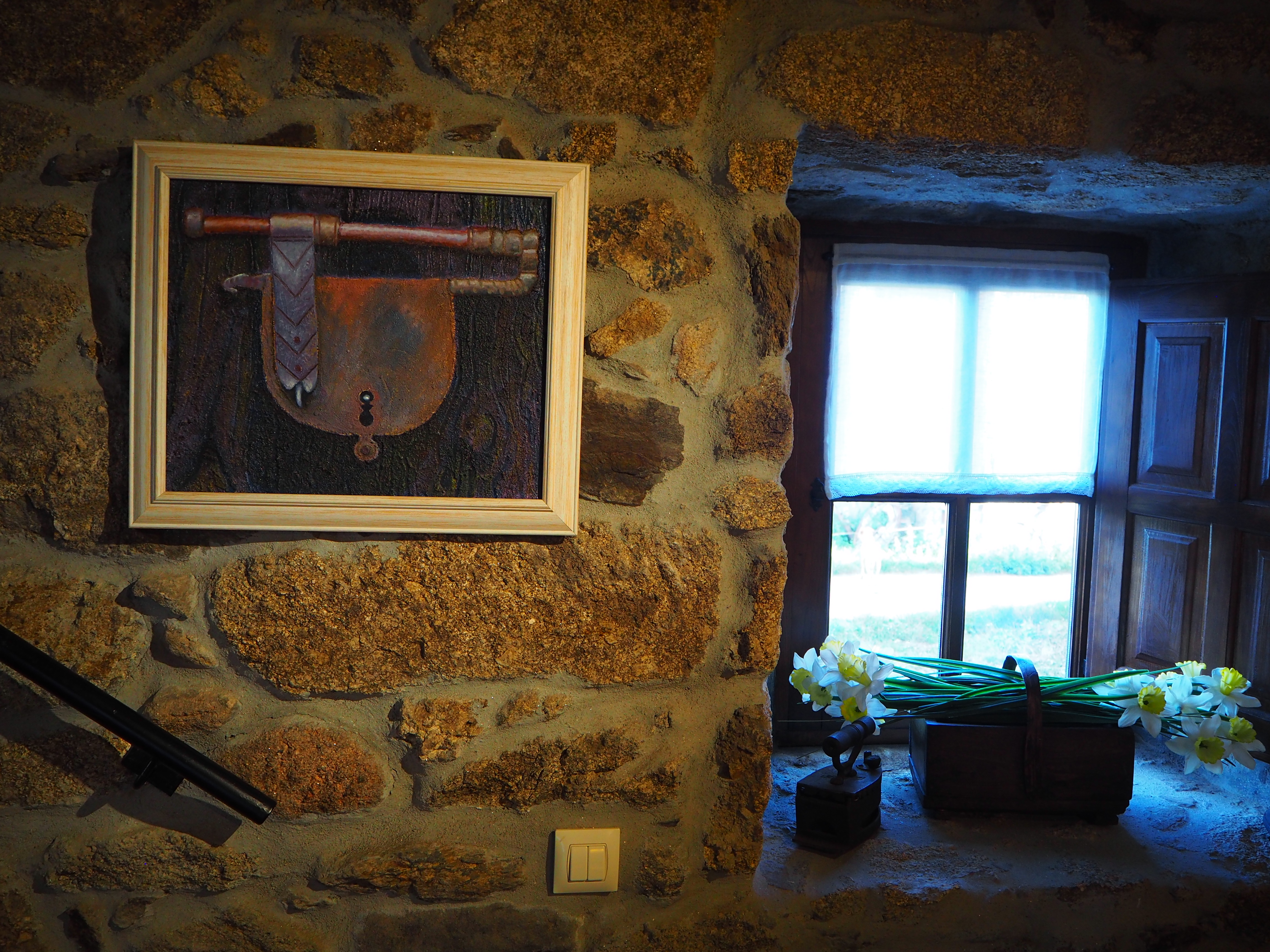 Detalle de ventana de Casa Darío